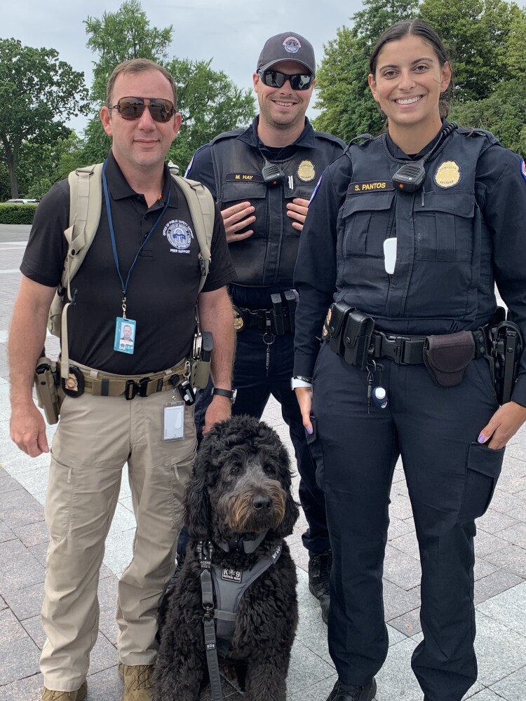 Lt. Collins, Kylo and DC Capitol Police Officers.jpg