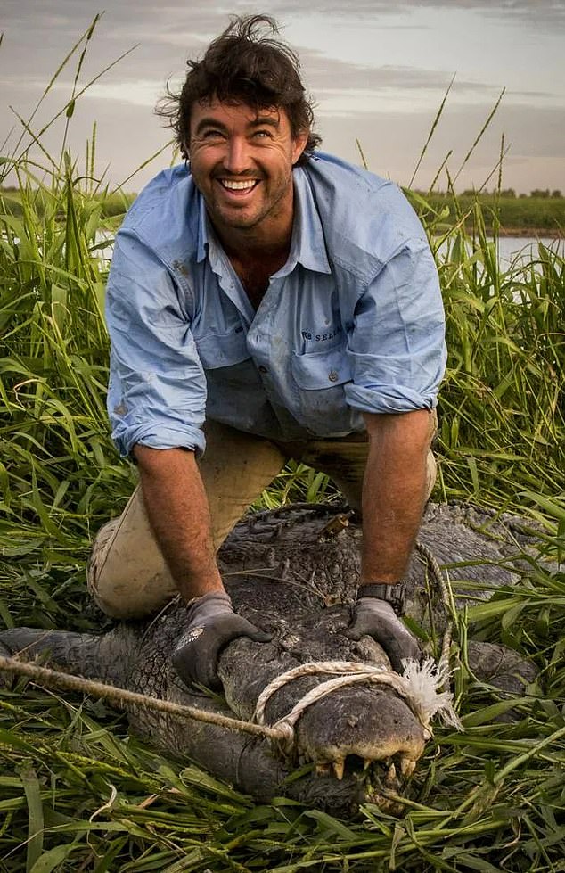 It is understood the Outback Wrangler Matt Wright accepted Smaug, Britton's pet crocodile, at his NT property