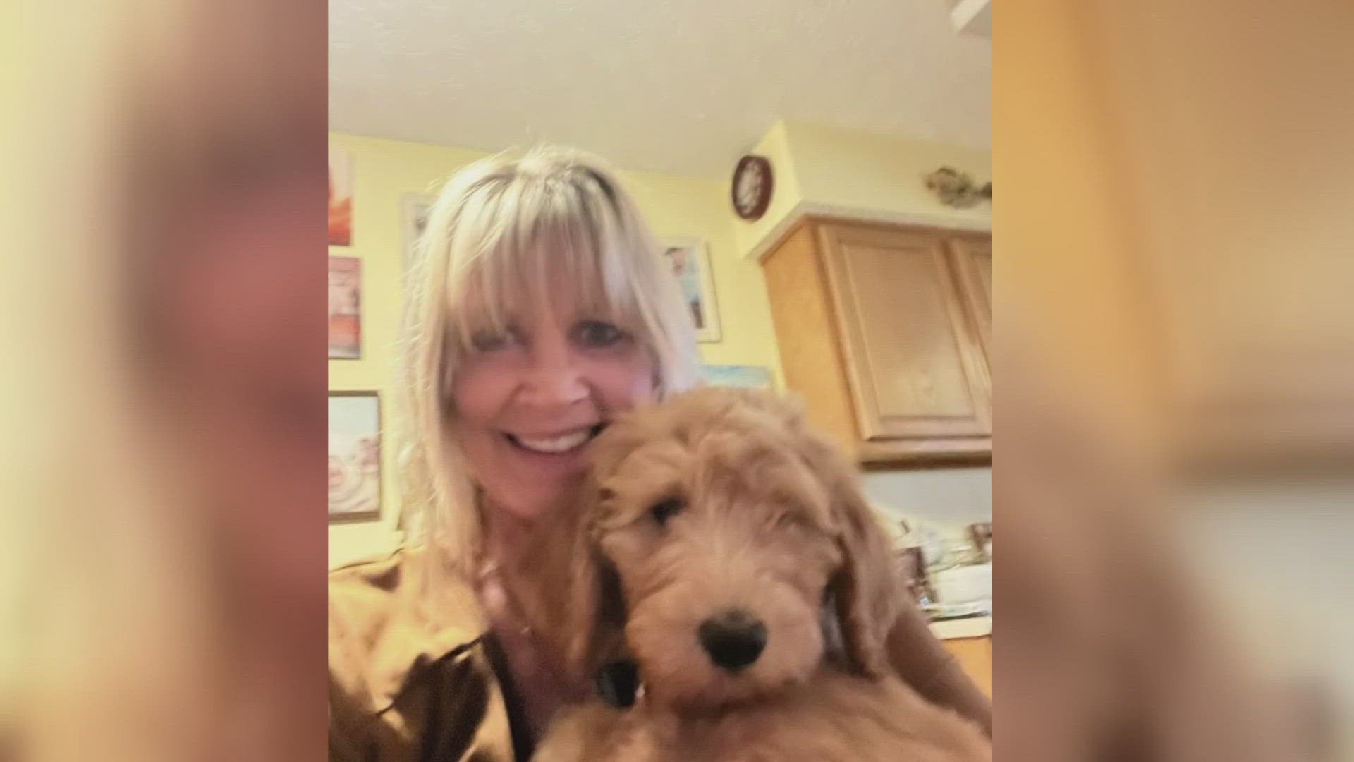 Kenzie Jones said her mom’s golden doodle, Nemo, was killed by one of Withers’ dogs a year ago along Kildow Court.