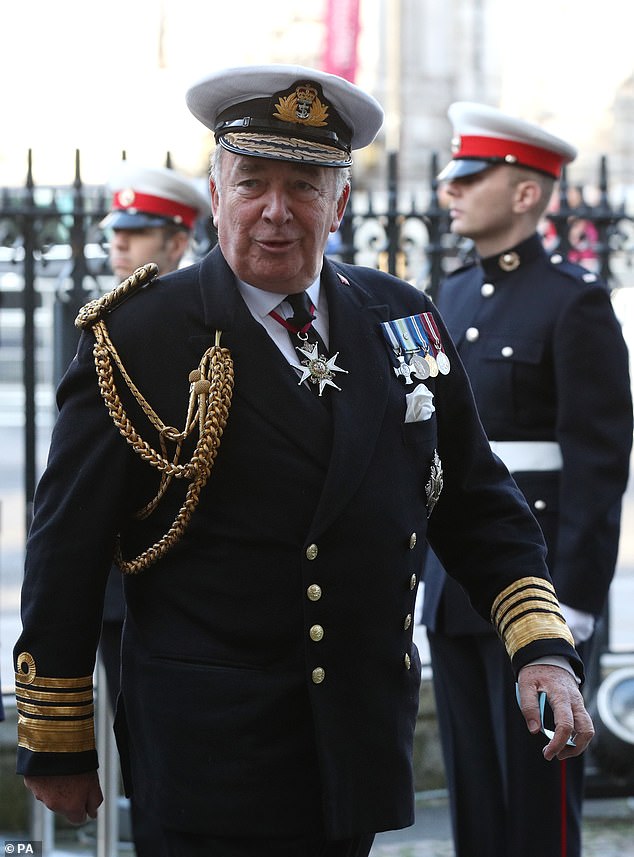 But Admiral Lord West (pictured) discloses what the Queen Mother kept in hers