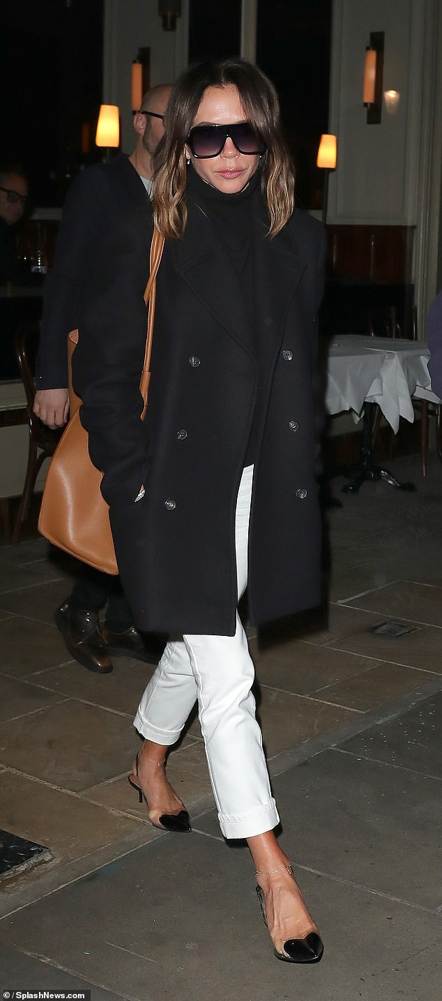 Victoria Beckham (pictured) has named her latest handbag after the Michelin-starred Dorian in Notting Hill.