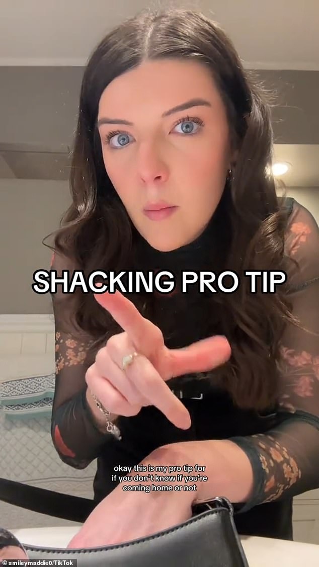 Content creator Maddie Smiley shared a 'shacking pro tip' with her followers, and in return, they told her all of their favorites to bring in their bags