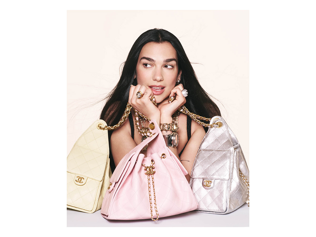 Dua Lipa Is Officially The Face Of The CHANEL 25 Handbag Campaign