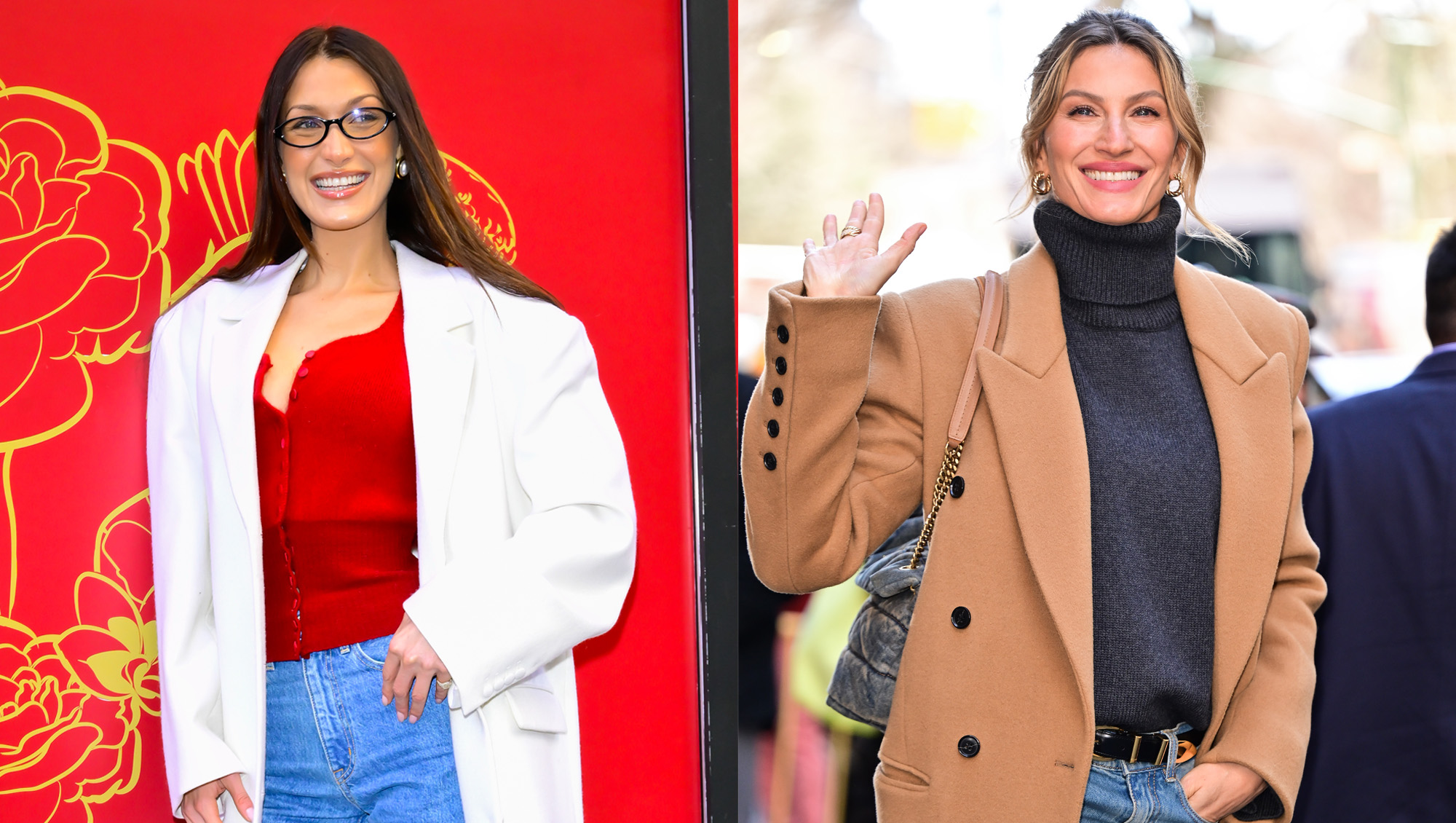 Gisele Bundchen and Bella Hadid