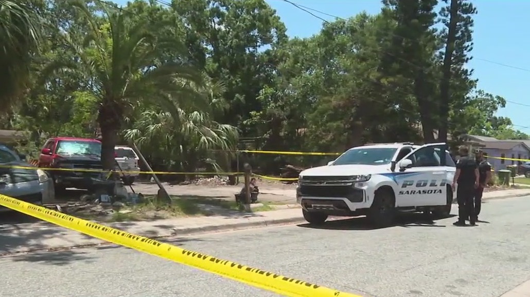 Woman hit in officer's attempt to shoot aggressive dog