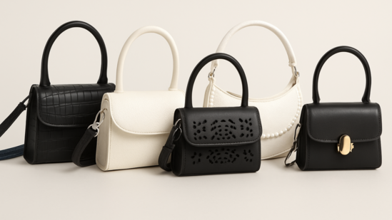 Sleek mini sling bags from Myntra fwd add a playful yet polished touch to any outfit. Sleek mini sling bags from Myntra fwd add a playful yet polished touch to any outfit.