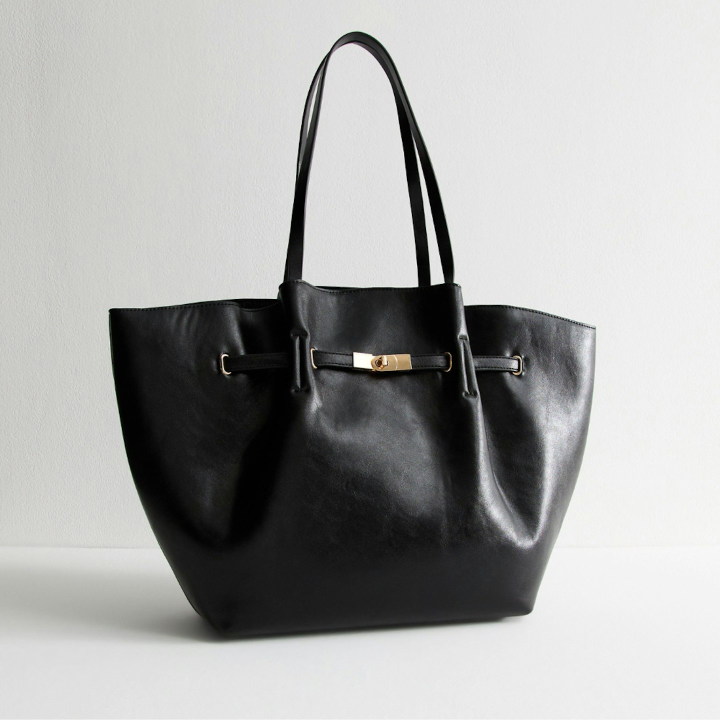 new look black big bag