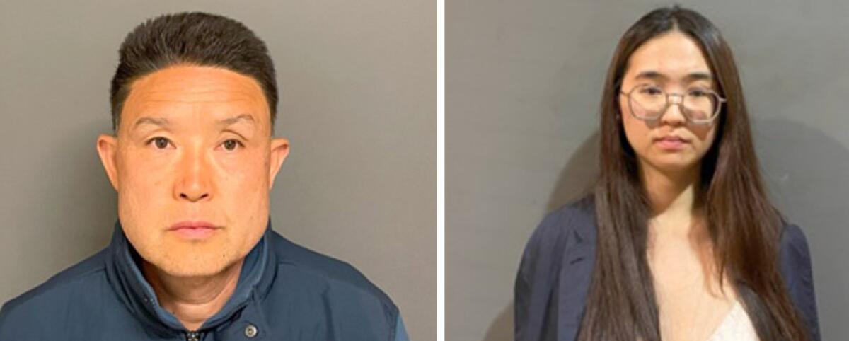 Irvine Police detectives arrested Kwong (Tony) Chun Sit and Tingfeng Liu, for animal cruelty and destruction of evidence.