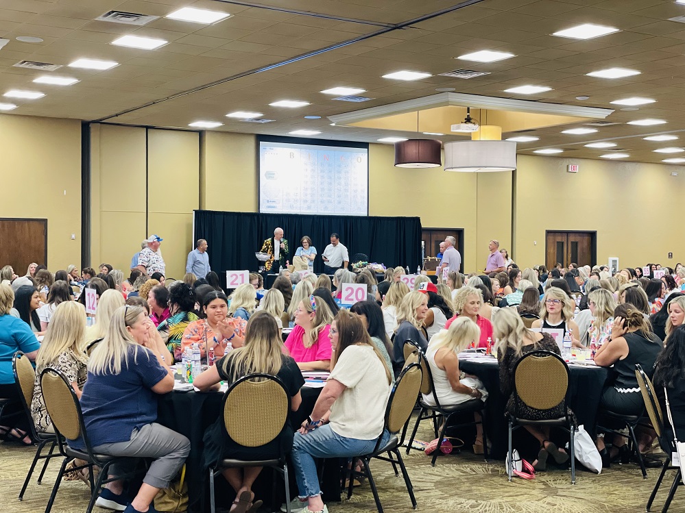 The countdown is on for the Hopkins County Health Care Foundation’s Designer Handbag Bingo! Tables go on sale at midnight, Monday, June 23, so set your alarms and have a game plan with your tablemates. Tables seat 8 and include drink tickets, door prize entries, and 10 rounds of regular bingo for each person. Purchase at handbagbingo25.GiveSmart.com.