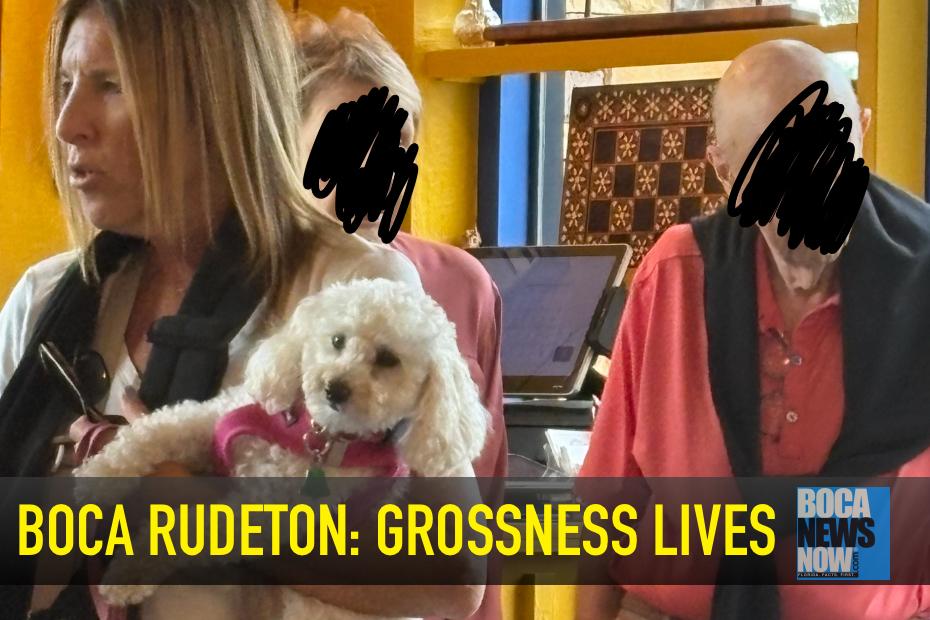 BOCA RUDETON: Dogs In Restaurants, Unbelievable Parking 2 %%